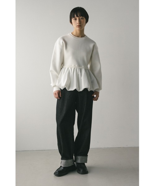 ヘムバルーンニットトップ（ニット/セーター）｜STYLEMIXER（スタイル