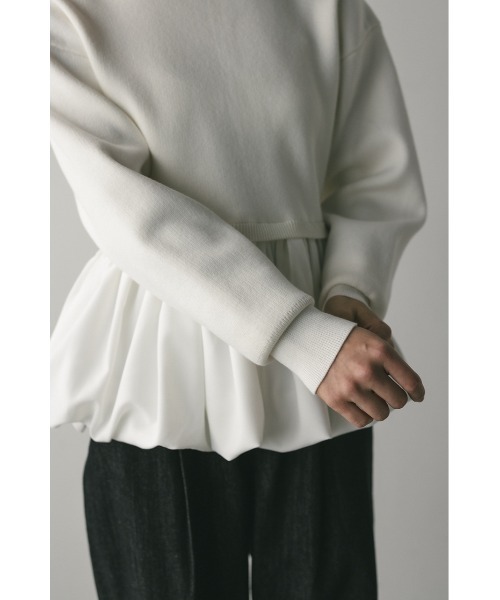 ヘムバルーンニットトップ（ニット/セーター）｜STYLEMIXER（スタイル