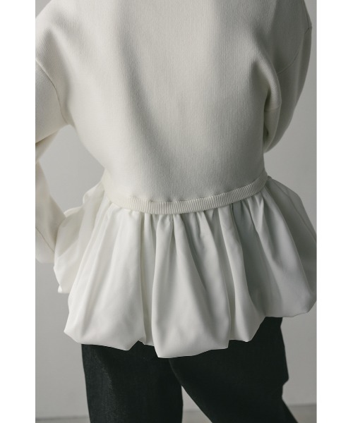 ヘムバルーンニットトップ（ニット/セーター）｜STYLEMIXER（スタイル