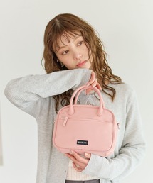 BAYFLOW | [長財布も入る]ミニスクエアボストン(ハンドバッグ)