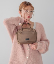 BAYFLOW | [長財布も入る]ミニスクエアボストン(ハンドバッグ)