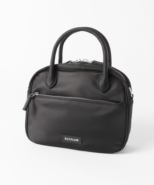 BAYFLOW（ベイフロー）の「[長財布も入る]ミニスクエアボストン（ハンドバッグ・レディース・ピンク/モカ/アイボリー/ブラック・FREE）」の16枚目の写真