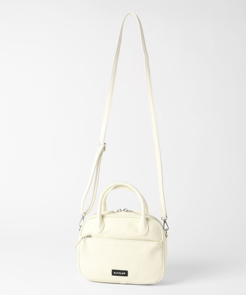 BAYFLOW（ベイフロー）の「[長財布も入る]ミニスクエアボストン（ハンドバッグ・レディース・ピンク/モカ/アイボリー/ブラック・FREE）」の21枚目の写真