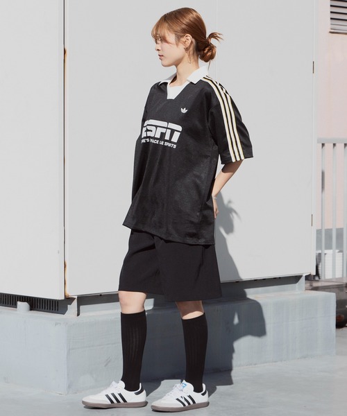 adidas/アディダス FOOBALL JERSEY SPONSPOR スリーストライプス