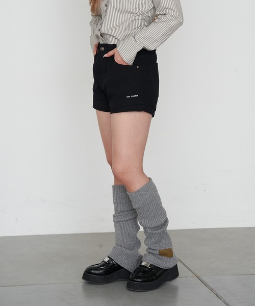 RAY CASSIN（レイカズン）の「ツイルマイクロミニショートパンツ（その他パンツ・レディース・ブラック/ブラウン/ベージュ・S/M）」の13枚目の写真