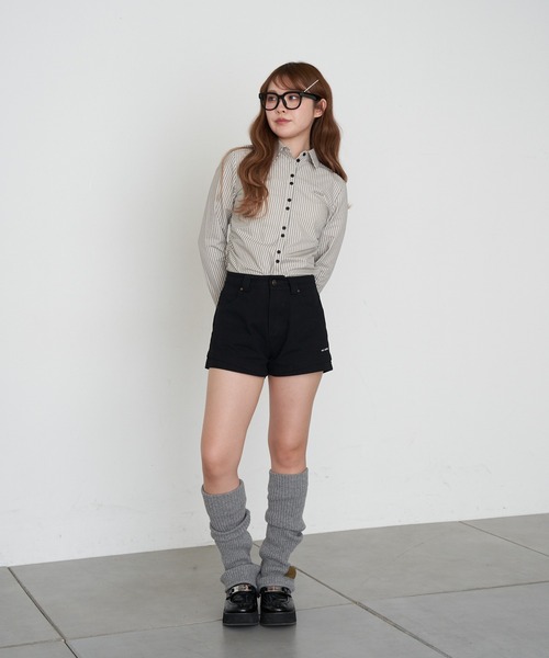 RAY CASSIN（レイカズン）の「ツイルマイクロミニショートパンツ（その他パンツ・レディース・ブラック/ブラウン/ベージュ・S/M）」の17枚目の写真