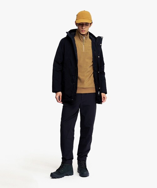 AIGLE(エーグル)の「ゴアテックス 2レイヤー フィッシュテール ダウンジャケット RP(ダウンジャケット/コート・メンズ・ブラック/モスグリーン・XXL/XS/S/L/M/XL)」の19枚目の写真