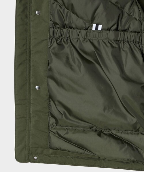 AIGLE（エーグル）の「ゴアテックス 2レイヤー フィッシュテール ダウンジャケット RP（ダウンジャケット/コート・メンズ・ブラック/モスグリーン・XXL/XS/S/L/M/XL）」の20枚目の写真