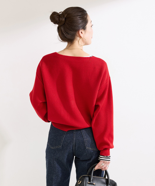 セール】手洗い可 / 吸湿発熱 / ソリストヒートボートネックプル