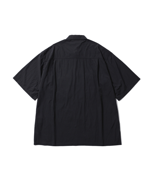MOIF（モイフ）の「[SS25] HIKER HALF SHIRT / BLACK（シャツ/ブラウス・メンズ・その他・S/M/L）」の3枚目の写真
