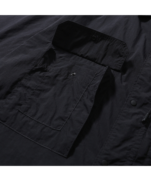 MOIF（モイフ）の「[SS25] HIKER HALF SHIRT / BLACK（シャツ/ブラウス・メンズ・その他・S/M/L）」の9枚目の写真