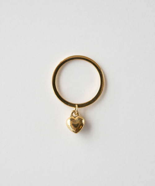 MERRYMOTIVE（メリーモチーブ）の「Small heart simple surgical ring（リング・レディース・その他・M/S）」の2枚目の写真