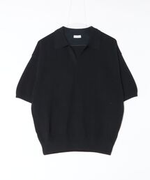 CANNABIS（カンナビス）の「crepuscule Co/Ra Moss Stitch Skipper (2601-002)（ポロシャツ）」