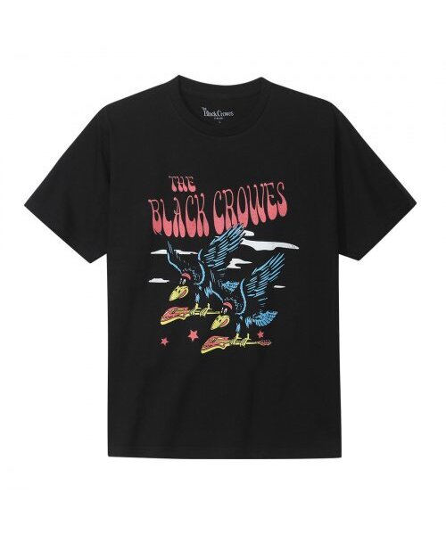 Bravado(ブラヴァド)の「The Black Crowes Flying Guitar BK (BRENT2090)(Tシャツ/カットソー・メンズ・その他・XL/XXL/S/M/L)」の1枚目の写真