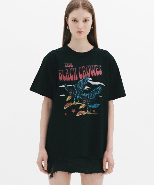 Bravado(ブラヴァド)の「The Black Crowes Flying Guitar BK (BRENT2090)(Tシャツ/カットソー・メンズ・その他・XL/XXL/S/M/L)」の2枚目の写真