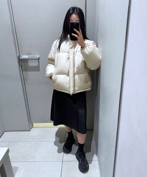 INSILENCE WOMEN(インサイレンスウーマン)の「ベーシックリップストップグースダウンASHBEIGE(ダウンジャケット/コート・レディース・その他・S/M)」の7枚目の写真