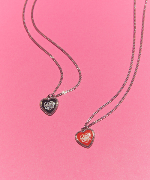 LMCの「HEART TYPO PENDANT NECKLACE black（ネックレス・レディース・その他・ONE SIZE）」の6枚目の写真
