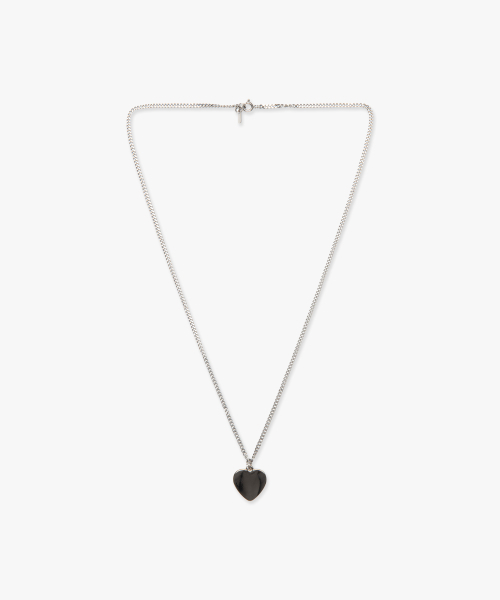 LMCの「HEART TYPO PENDANT NECKLACE black（ネックレス・レディース・その他・ONE SIZE）」の8枚目の写真