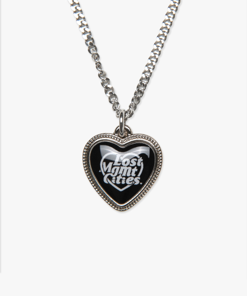 LMCの「HEART TYPO PENDANT NECKLACE black（ネックレス・レディース・その他・ONE SIZE）」の9枚目の写真