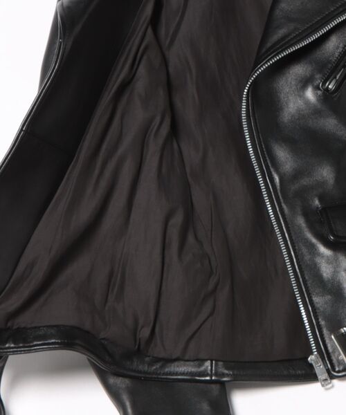 beautiful people（ビューティフルピープル）の「vintage leather THE/a riders j（Tシャツ/カットソー・メンズ・ブラック・SMALL）」の3枚目の写真