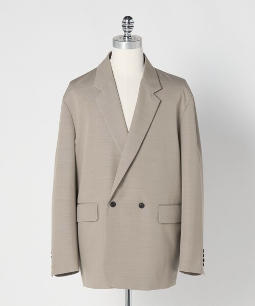 【美品】＜LOEFF（ロエフ）＞C/W ギャバ アンコン 2ボタンブレザー LOEFF（ロエフ）の「＜LOEFF（ロエフ）＞C/W ギャバ アンコン 2ボタン