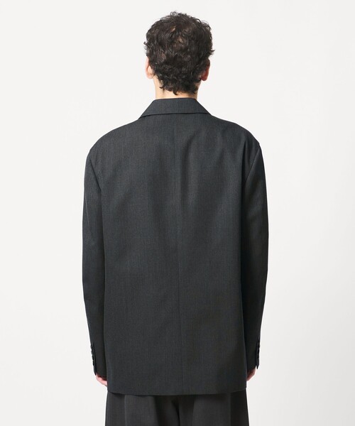 LOEFF(ロエフ)の「<LOEFF>ギャバジン ボックス ジャケット MENS(テーラードジャケット・メンズ・ダークグレー/ナチュラル・2/1)」の14枚目の写真