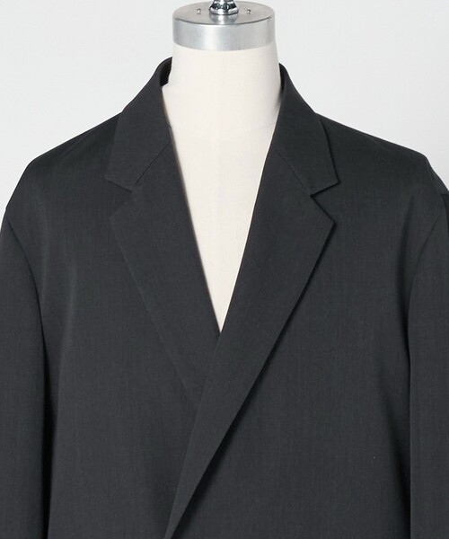 LOEFF(ロエフ)の「<LOEFF>ギャバジン ボックス ジャケット MENS(テーラードジャケット・メンズ・ダークグレー/ナチュラル・2/1)」の16枚目の写真