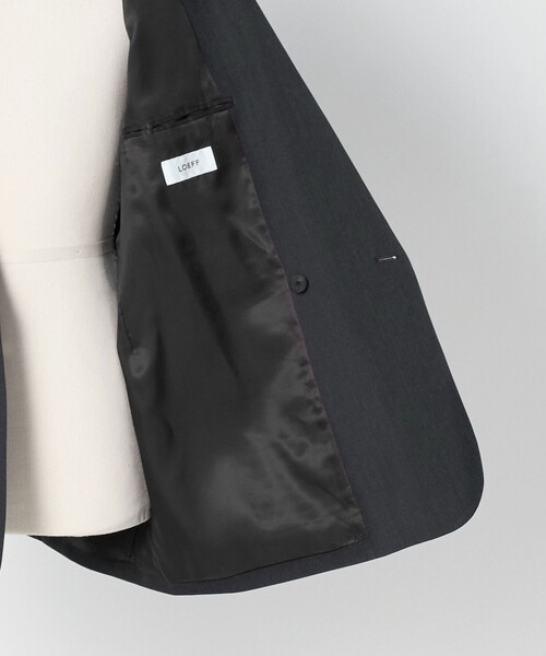 LOEFF(ロエフ)の「<LOEFF>ギャバジン ボックス ジャケット MENS(テーラードジャケット・メンズ・ダークグレー/ナチュラル・2/1)」の19枚目の写真