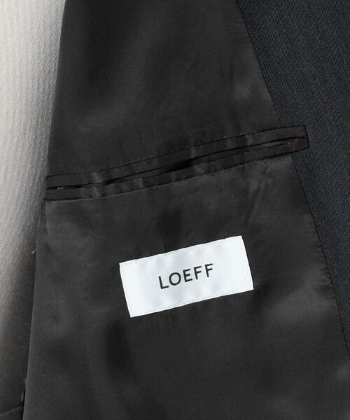 LOEFF(ロエフ)の「<LOEFF>ギャバジン ボックス ジャケット MENS(テーラードジャケット・メンズ・ダークグレー/ナチュラル・2/1)」の21枚目の写真