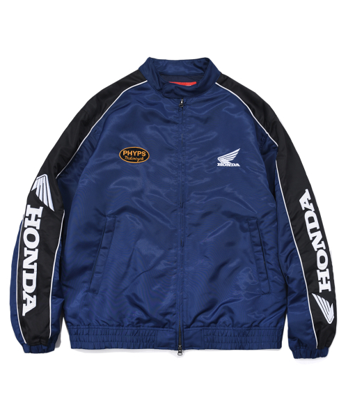 PHYPS MOTORCYCLE(フィップスモーターサイクル)の「Honda Racing Blouson_Blue(ブルゾン・レディース・その他・SMALL/MEDIUM/LARGE/X-LARGE)」の2枚目の写真