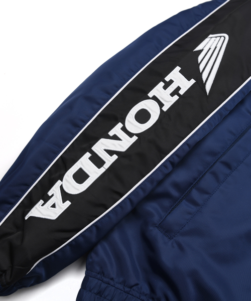 PHYPS MOTORCYCLE(フィップスモーターサイクル)の「Honda Racing Blouson_Blue(ブルゾン・レディース・その他・SMALL/MEDIUM/LARGE/X-LARGE)」の6枚目の写真