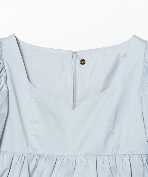 Demi-Luxe BEAMS（デミルクス ビームス）の「BEAMS SALON / ロマンス パフ ブラウス（シャツ/ブラウス・レディース・サックスブルー・38）」の9枚目の写真