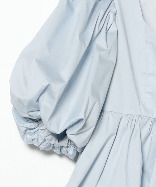 Demi-Luxe BEAMS（デミルクス ビームス）の「BEAMS SALON / ロマンス パフ ブラウス（シャツ/ブラウス・レディース・サックスブルー・38）」の10枚目の写真