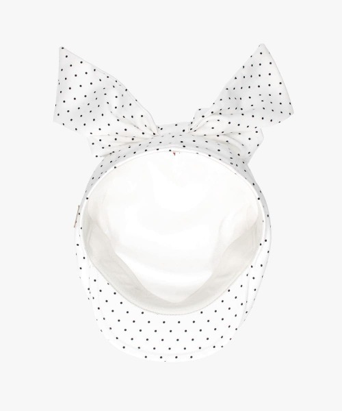 kaorinomori（カオリノモリ）の「kaorinomori  リーナハンチング / カオリノモリ（ハンチング/ベレー帽・レディース・ホワイト/ライトブルー/グレー・M/57.5cm）」の10枚目の写真