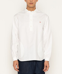 DANTON(�_���g��)��Men's Oxford Round Collar Pullover Shirt(�V���c/�u���E�X)