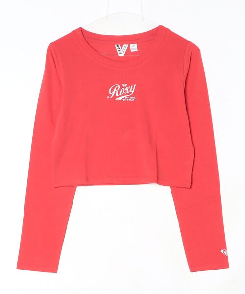 ROXY(ロキシー)の「ロキシー ROXY アウトドアカジュアル 長袖Tシャツ(Tシャツ/カットソー・レディース・ホワイト×グレー/グレー×ピンク/レッド・S/M/L)」の3枚目の写真