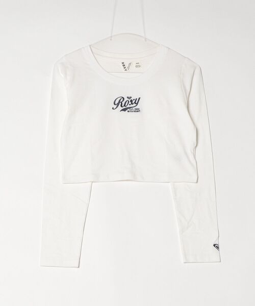 ROXY(ロキシー)の「ロキシー ROXY アウトドアカジュアル 長袖Tシャツ(Tシャツ/カットソー・レディース・ホワイト×グレー/グレー×ピンク/レッド・S/M/L)」の11枚目の写真