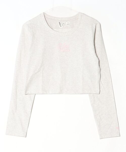 ROXY(ロキシー)の「ロキシー ROXY アウトドアカジュアル 長袖Tシャツ(Tシャツ/カットソー・レディース・ホワイト×グレー/グレー×ピンク/レッド・S/M/L)」の12枚目の写真
