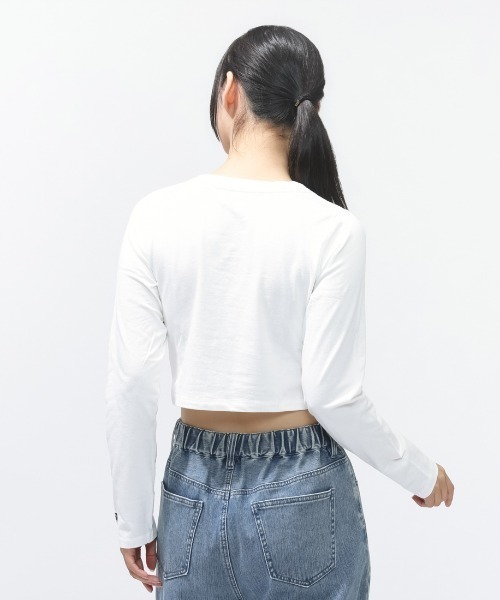 ROXY(ロキシー)の「ロキシー ROXY アウトドアカジュアル 長袖Tシャツ(Tシャツ/カットソー・レディース・ホワイト×グレー/グレー×ピンク/レッド・S/M/L)」の7枚目の写真
