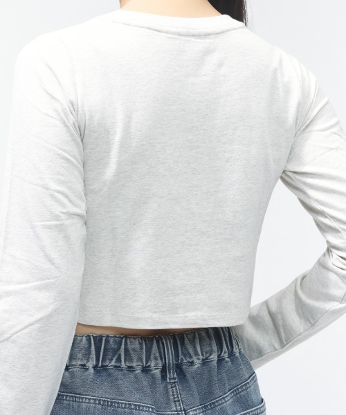 ROXY(ロキシー)の「ロキシー ROXY アウトドアカジュアル 長袖Tシャツ(Tシャツ/カットソー・レディース・ホワイト×グレー/グレー×ピンク/レッド・S/M/L)」の10枚目の写真