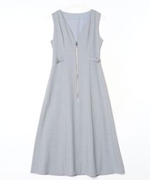 ASTORIA ODIER | フロントジップジャンスカ(ワンピース)