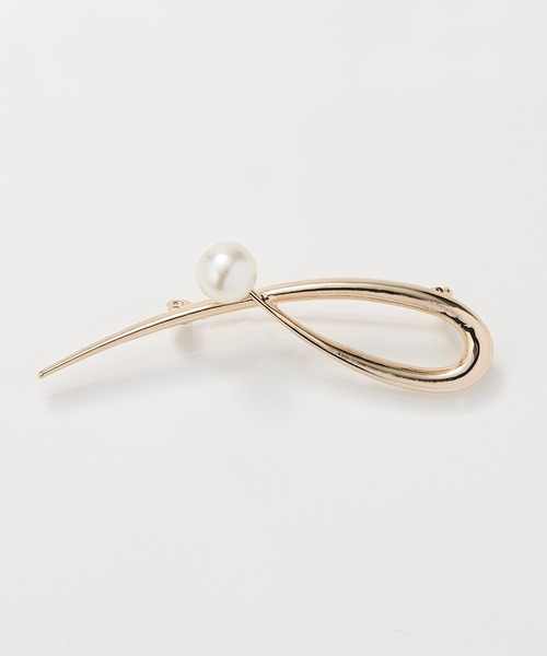 Phoebe(フィービィー)の「2wayスタイリッシュクロスカーブパールブローチネックレス セレモニー/入卒/式典(ネックレス・レディース・イエローゴールド/シルバー・FREE)」の14枚目の写真