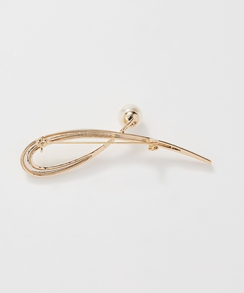 Phoebe(フィービィー)の「2wayスタイリッシュクロスカーブパールブローチネックレス セレモニー/入卒/式典(ネックレス・レディース・イエローゴールド/シルバー・FREE)」の15枚目の写真