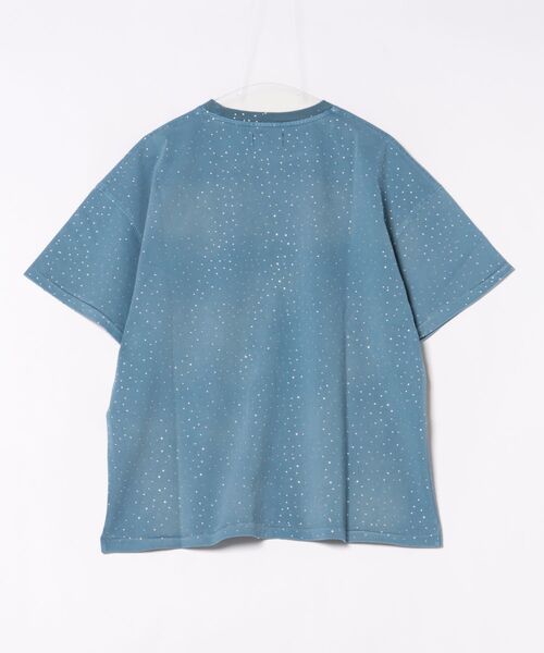 BREATH(ブレス)の「25FWM SCRIPT LOGO FADE RHINESTONE TEE / BLK(Tシャツ/カットソー・メンズ・ブラック/ライトブルー・MEDIUM/LARGE/X-LARGE/XX-LARGE/SMALL)」の9枚目の写真