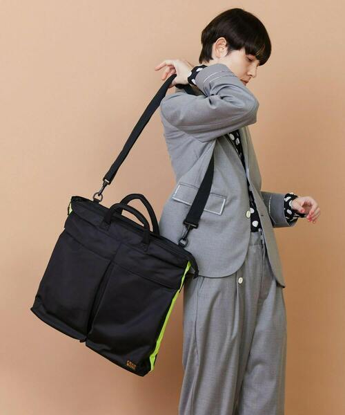 FRAPBOIS(フラボア)の「ヘルメットBAG(ショルダーバッグ・レディース・カーキ/ブラック・FREE)」の14枚目の写真