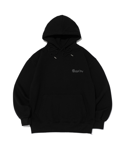 OTHERFITS（アザーフィッツ）の「[起毛/NO起毛] NO-VISION フードパーカー (ブラック)（パーカー・メンズ・その他・SMALL/MEDIUM/LARGE/X-LARGE/S-M/M-L/L-XL/XL-XXL）」の2枚目の写真
