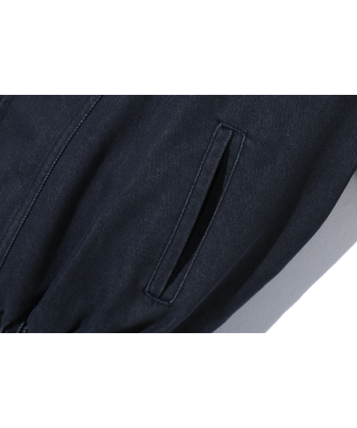 BASEMOMENT(ベースモーメント)の「ピグメントパディッドクロップワークジャケットネイビー(その他アウター・レディース・その他・LARGE/MEDIUM)」の7枚目の写真