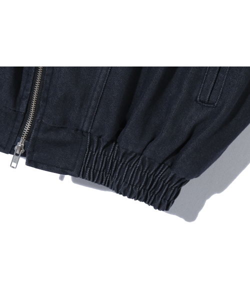BASEMOMENT(ベースモーメント)の「ピグメントパディッドクロップワークジャケットネイビー(その他アウター・レディース・その他・LARGE/MEDIUM)」の8枚目の写真
