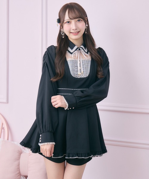 ROJITA(ロジータ)の「メイドライクセットアップ(セットアップ・レディース・ピンク/ブラック/チェック・FREE)」の19枚目の写真