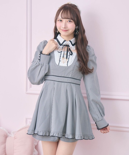 ROJITA(ロジータ)の「メイドライクセットアップ(セットアップ・レディース・ピンク/ブラック/チェック・FREE)」の11枚目の写真